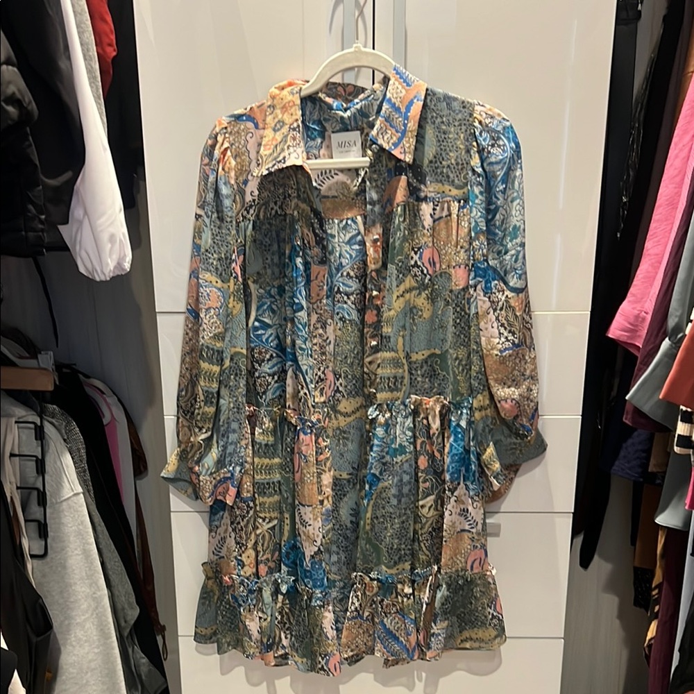 Misa Los Angeles Multicolor Women's Dress